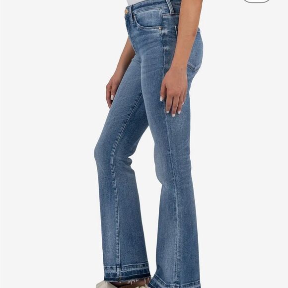 KUT FROM THE KLOTH Stella High Rise Flare Jeans Size 6 - Picture 3 of 11